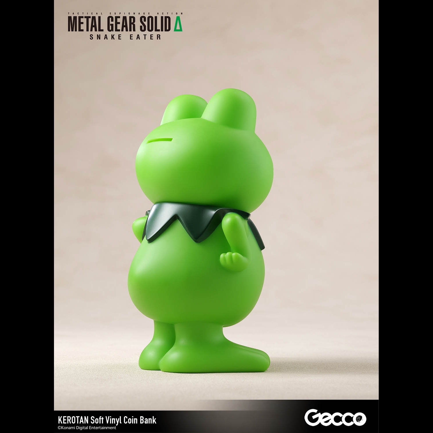METAL GEAR SOLID Δ: SNAKE EATER, KEROTAN Soft Vinyl Coin Bank